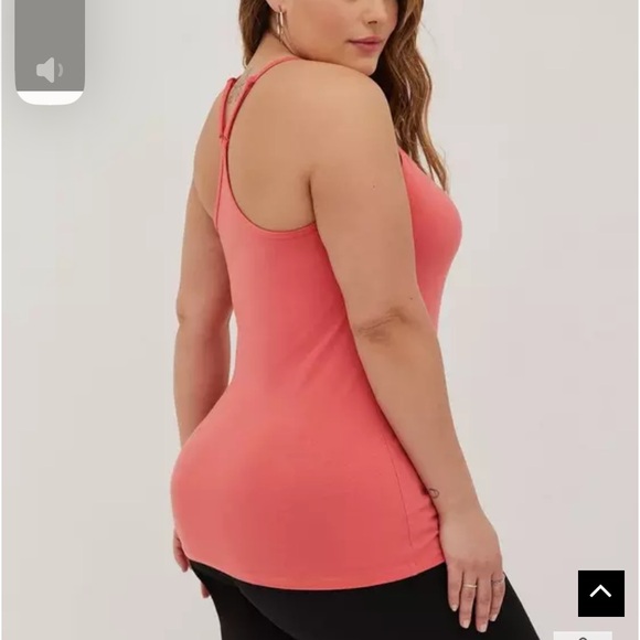 Foxy Scoop Neck Racerback Cami - Picture 5 of 5